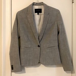 Banana Republic Grey Blazer 0P Petite
